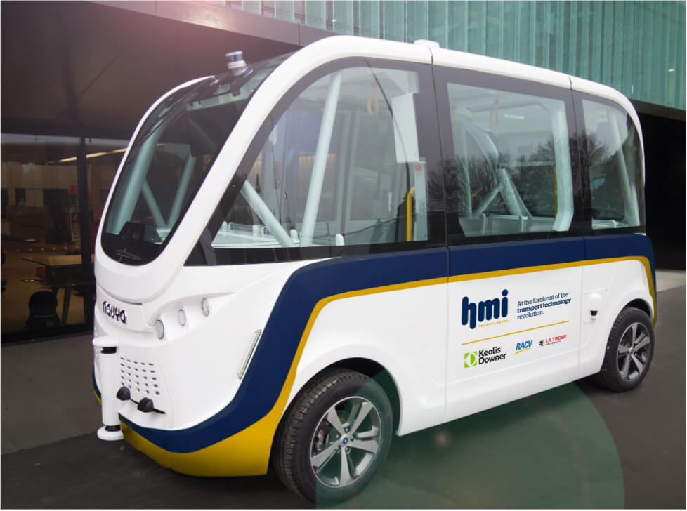 HMI Technologies lead Autonomous Vehicle (AV) trial in Melbourne